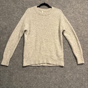 Babaton The Group Sweater Womens XS Gray Heather Crewneck Pullover Knit